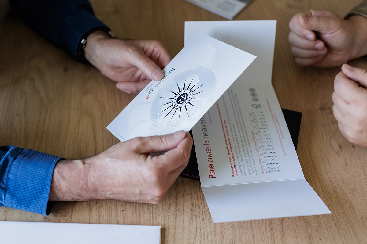 Papier de création à l'Imprimerie Ranchon